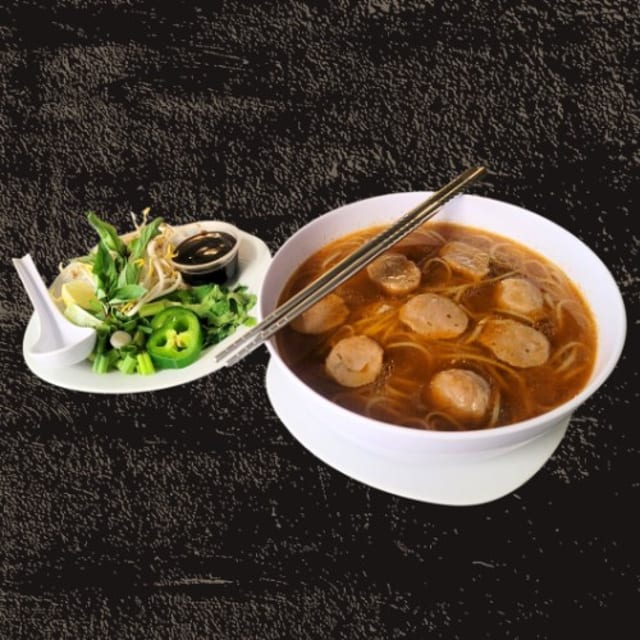 30. Asian Meatball Pho.