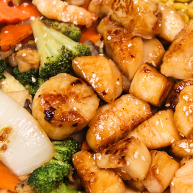 8. Hibachi Scallops.
