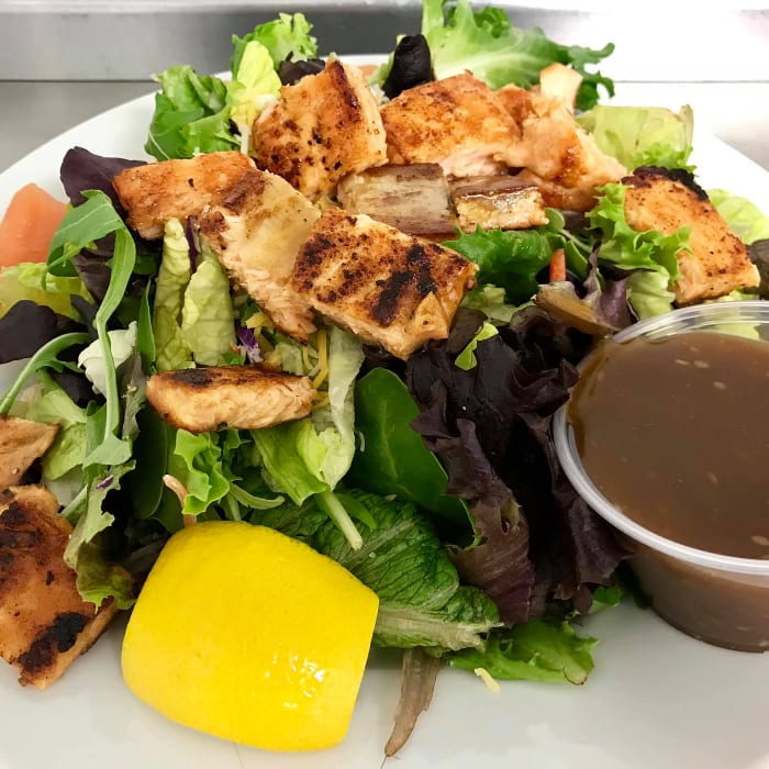 40. Takumi Salmon Salad.